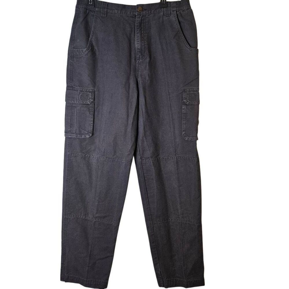 Cabela's classic fit mens gray cargo/work pants. 34X34.